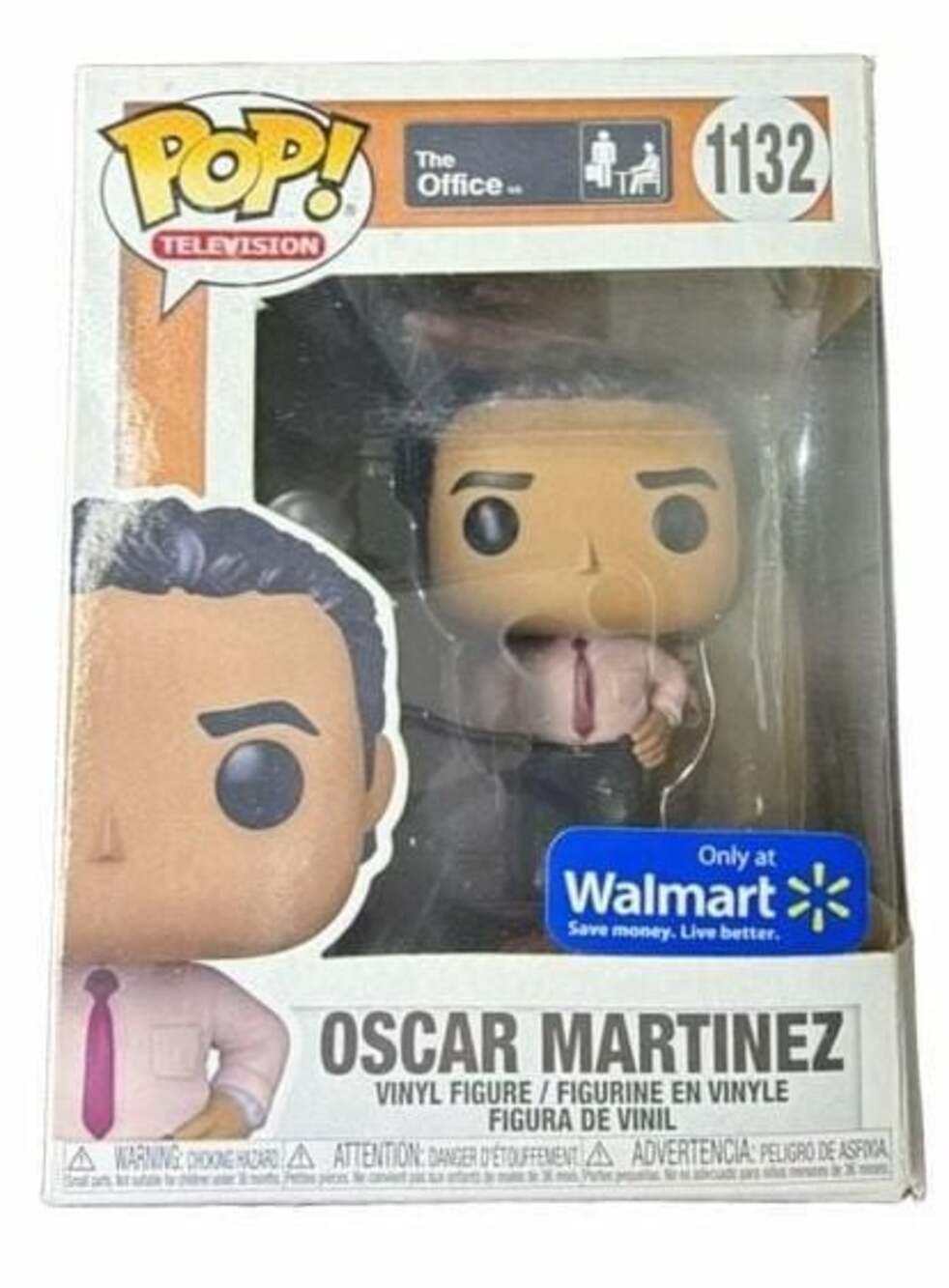 Funko Pop TV: The Office - Oscar Martinez #1132 Walmart Exclusive